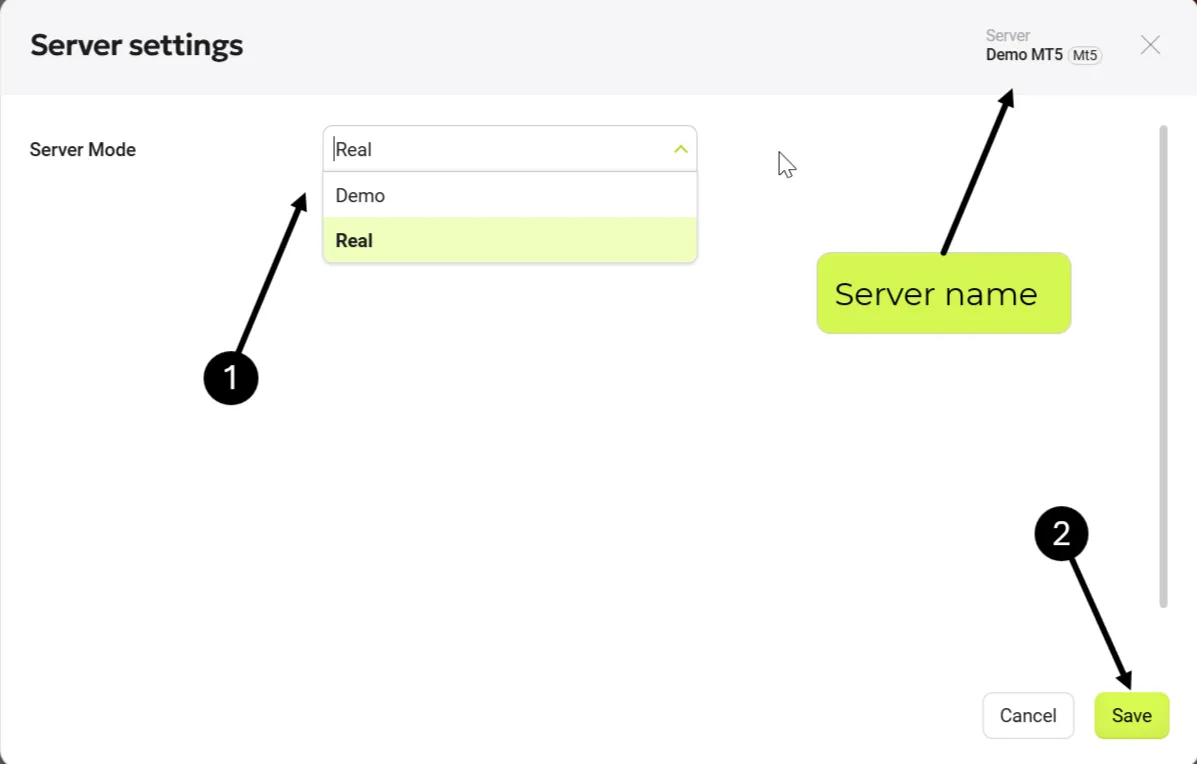 server-mode